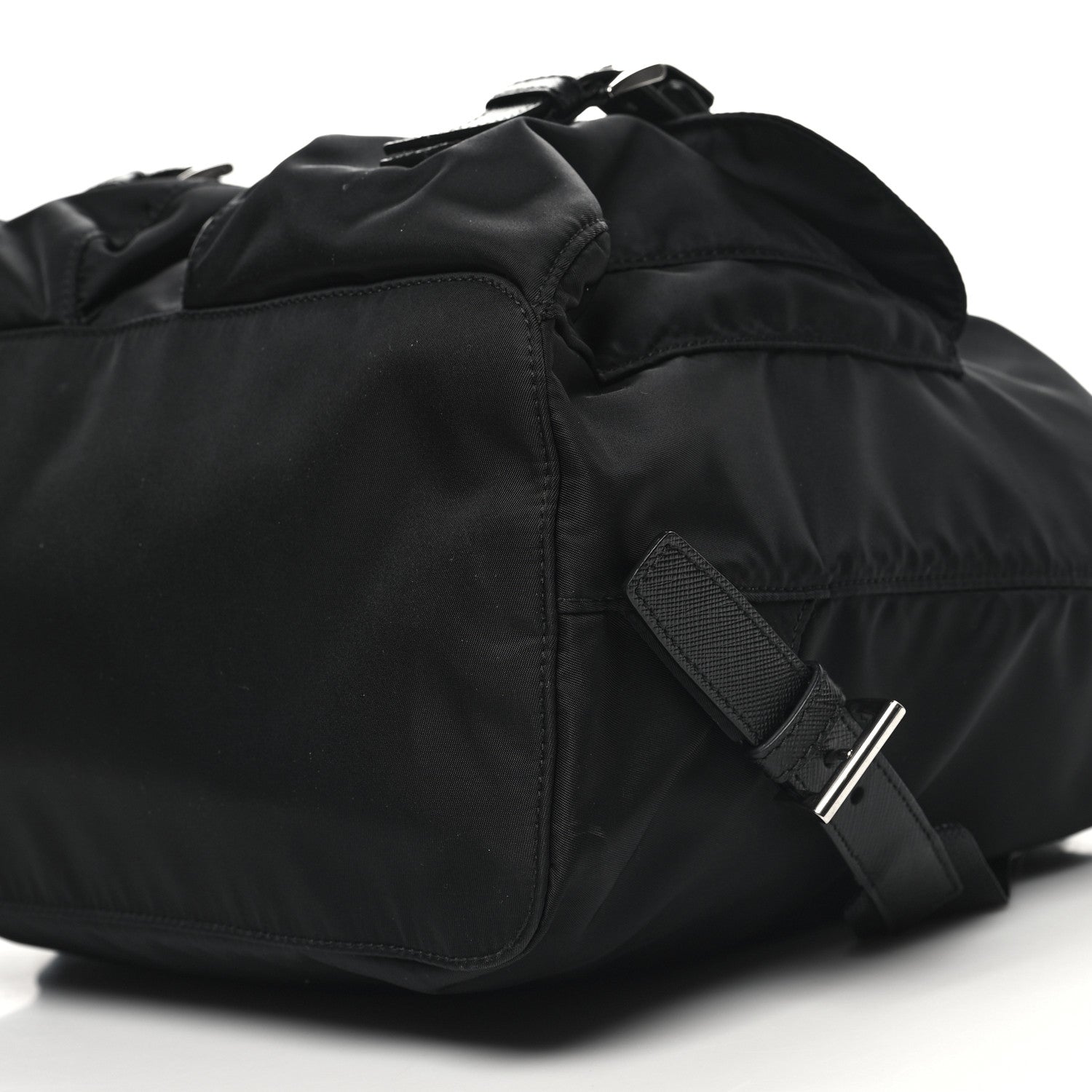 Prada Re-Nylon Saffiano Medium Backpack Black 11 of 11