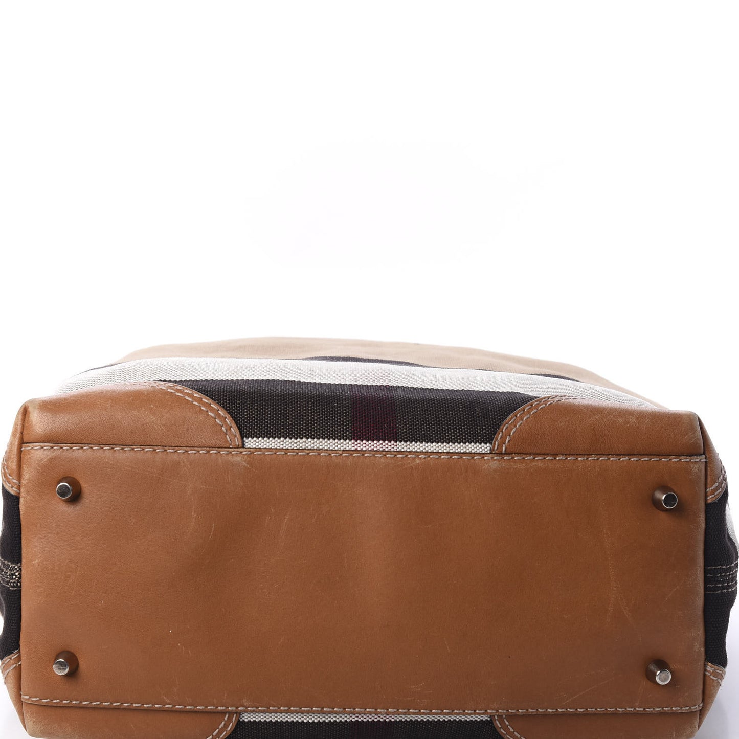 Canvas Mega Check Medium Maidstone Saddle Brown