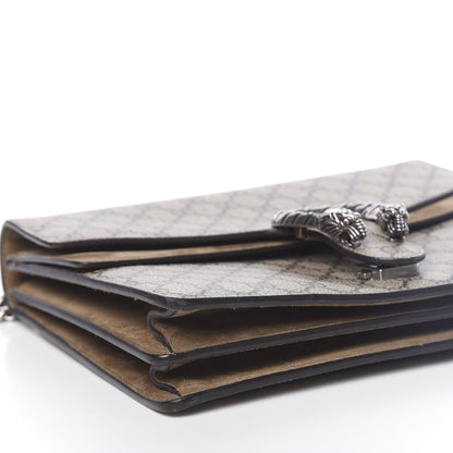 Gucci GG Supreme Monogram Medium Dionysus Shoulder Bag Taupe 9 of 13