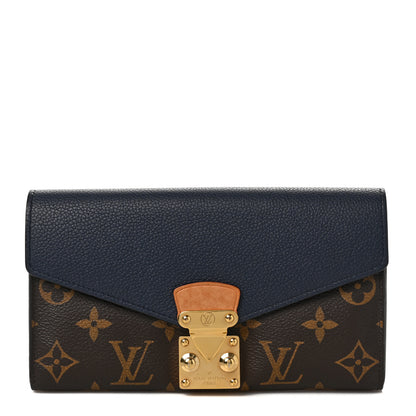 Louis Vuitton Monogram Pallas Wallet Blue Marine 1 of 7