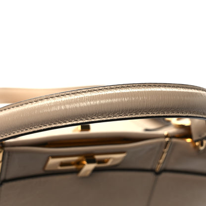 Fendi Agnello Old Shine Large Peekaboo Iconic Satchel Amido 11 of 11