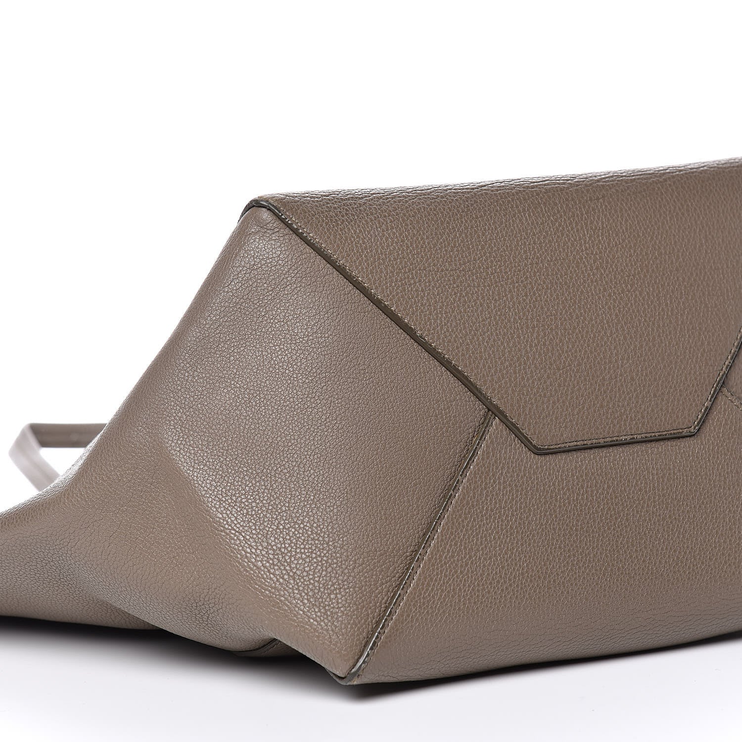 Celine Soft Grained Calfskin Medium Belt Cabas Phantom Taupe 11 of 12