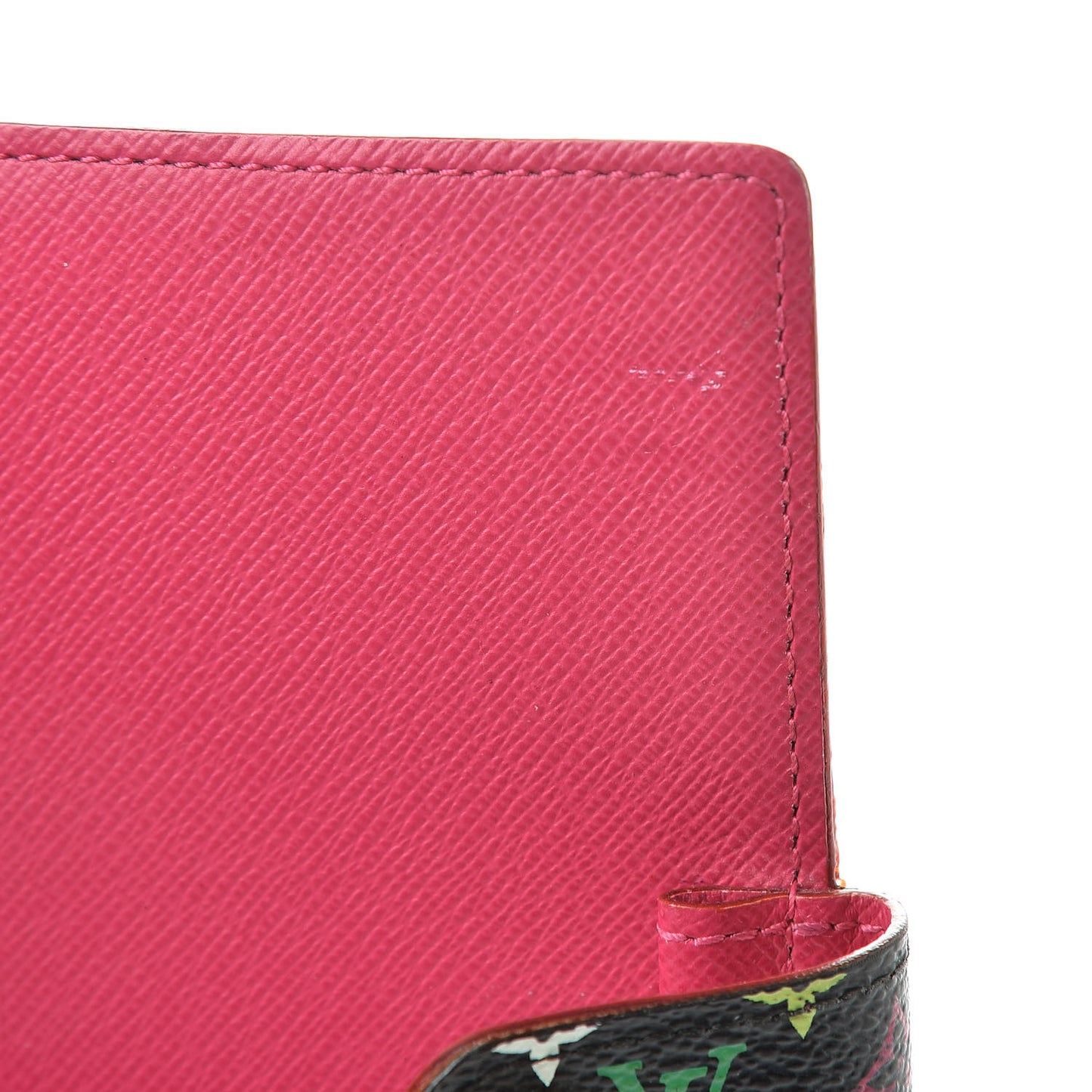 Monogram Multicolor Small Ring Agenda Cover Black Grenade