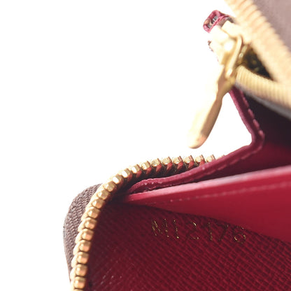 Louis Vuitton Monogram Clemence Wallet Fuchsia 7 of 8
