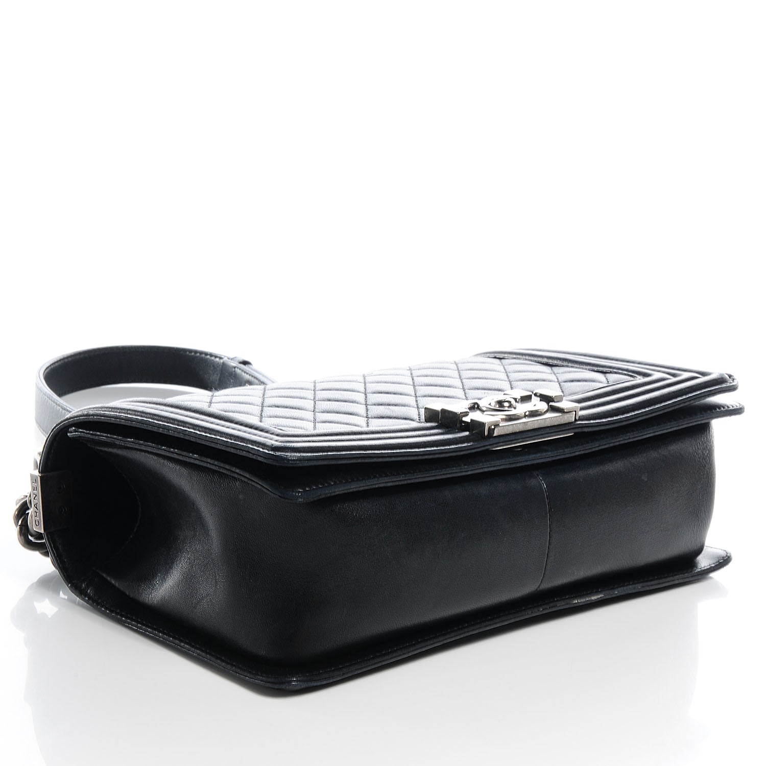 Chanel Lambskin Quilted Medium Boy Flap Black 4 of 8