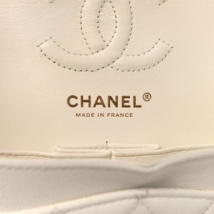 Chanel Caviar Quilted Small Double Flap White 6 of 10