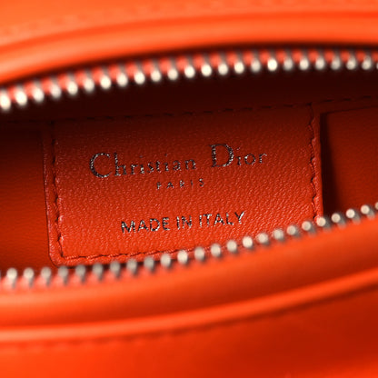 Christian Dior Tweed Medium Lady Dior  Orange Multicolor 6 of 11