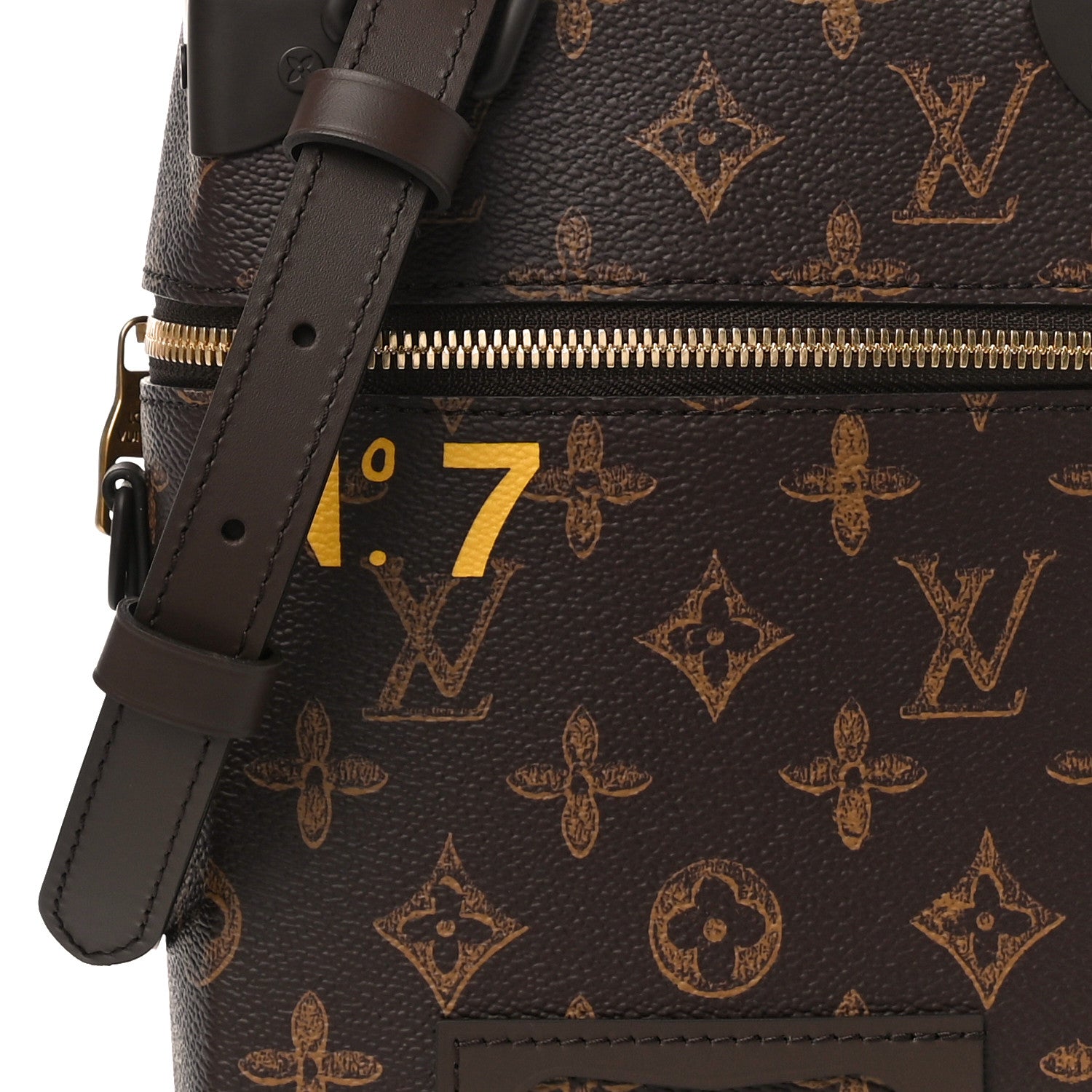 Louis Vuitton Monogram N°7 Vertical Box Trunk 7 of 10
