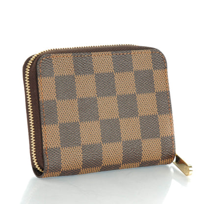Louis Vuitton Damier Ebene Zippy Coin Purse 3 of 7