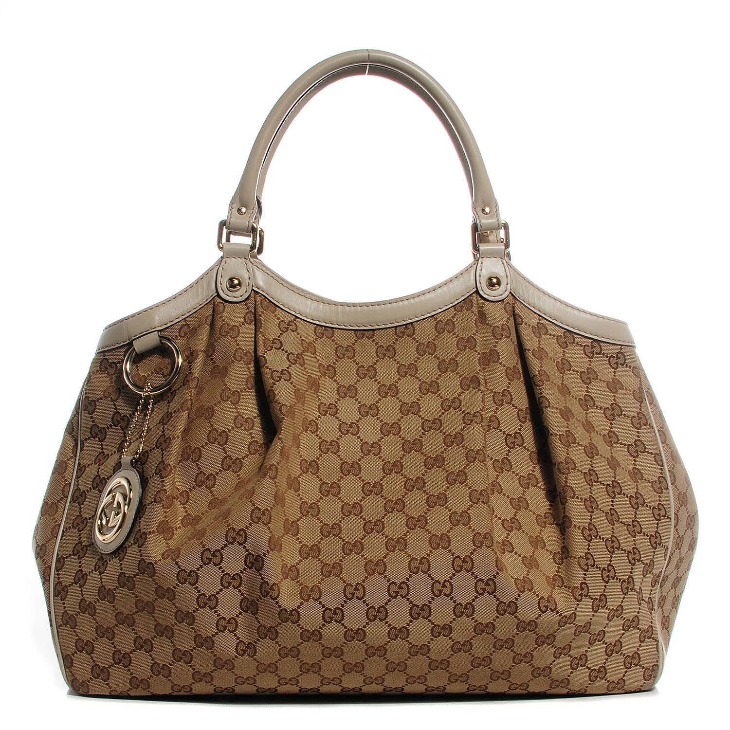 Gucci Monogram Large Sukey Tote Off White 1 of 10