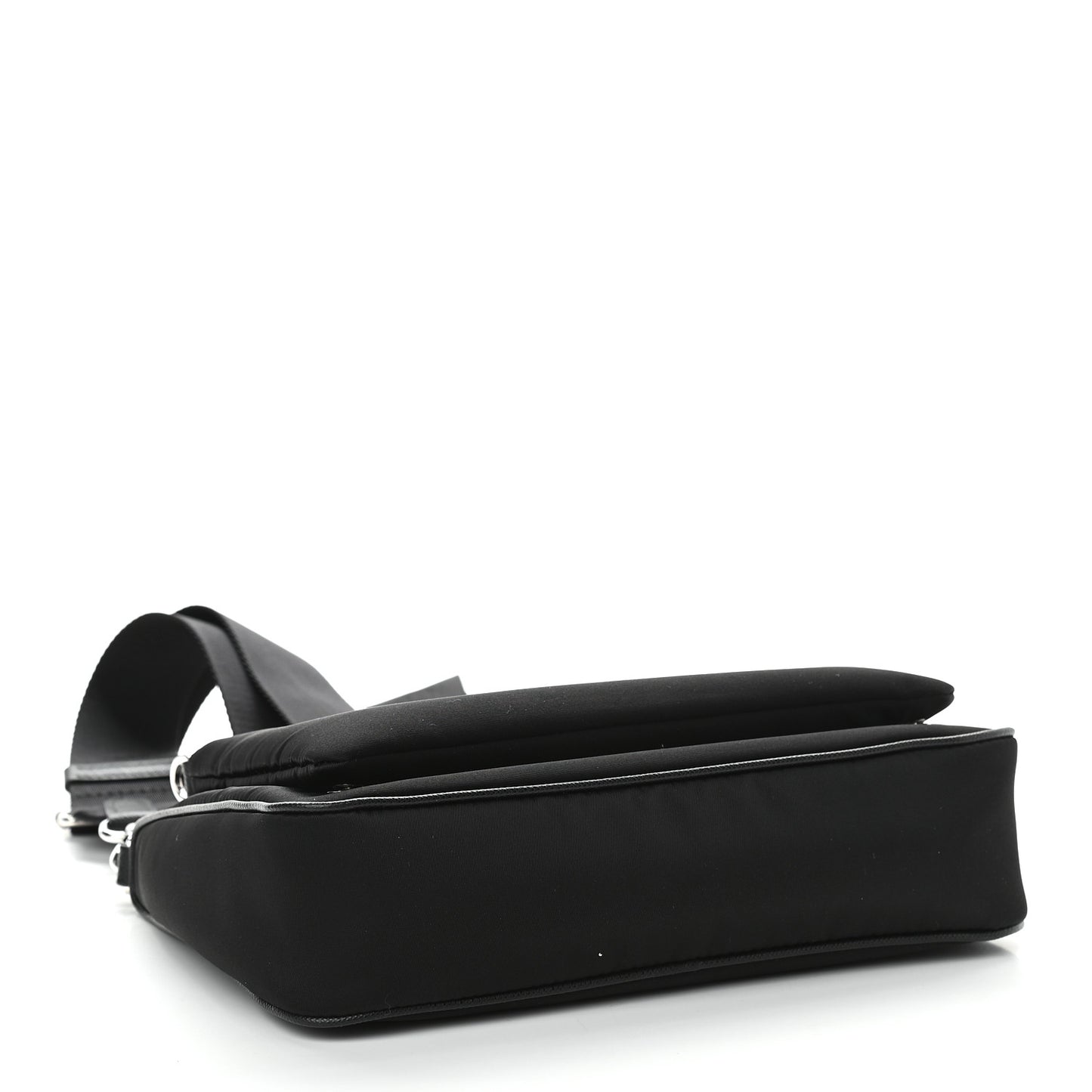 Nylon Shoulder Bag Black