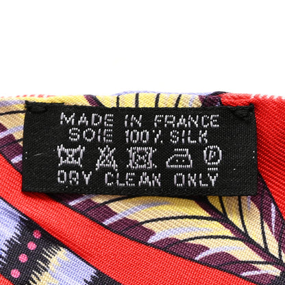 Hermes Silk The Savana Dance Twilly Rouge Parme Corail 5 of 5