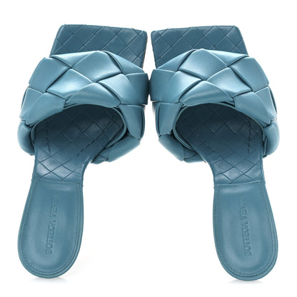 Bottega Veneta Nappa Maxi Intrecciato Lido 90mm Mule Sandals 39.5 Blaster 2 of 10