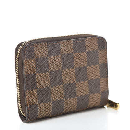 Louis Vuitton Damier Ebene Zippy Coin Purse 3 of 8