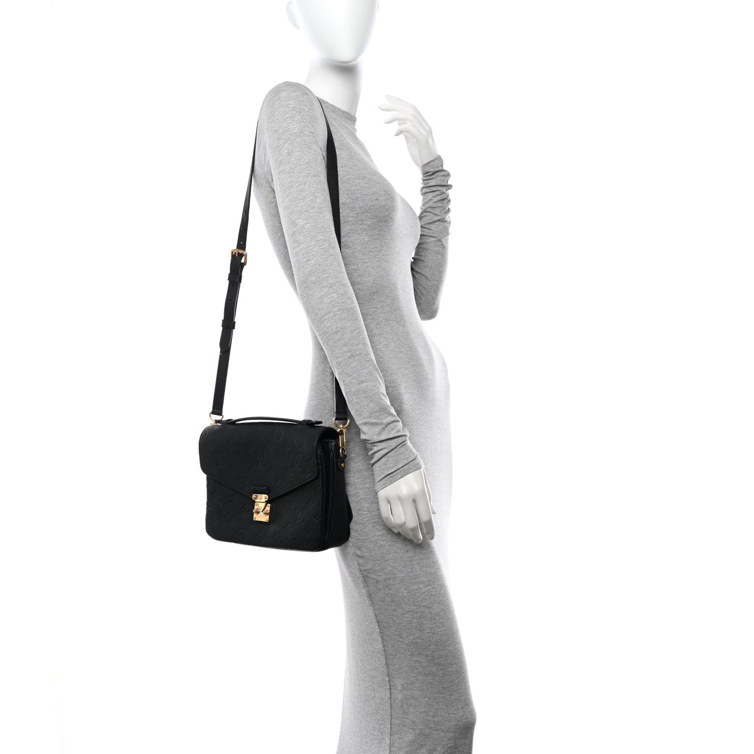 Louis Vuitton Empreinte Pochette Metis Black 2 of 18