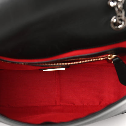 Christian Louboutin Calfskin Small Sweet Charity NV Shoulder Bag Black 5 of 9