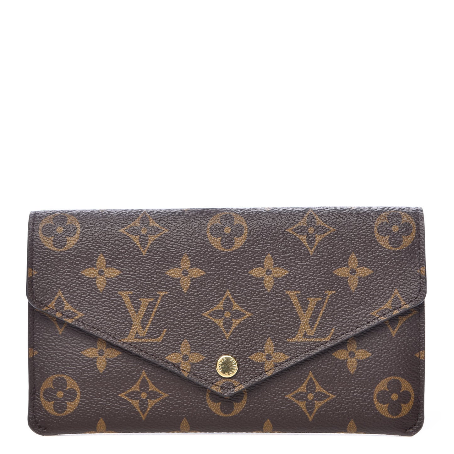 Monogram Jeanne Wallet Rose Ballerine