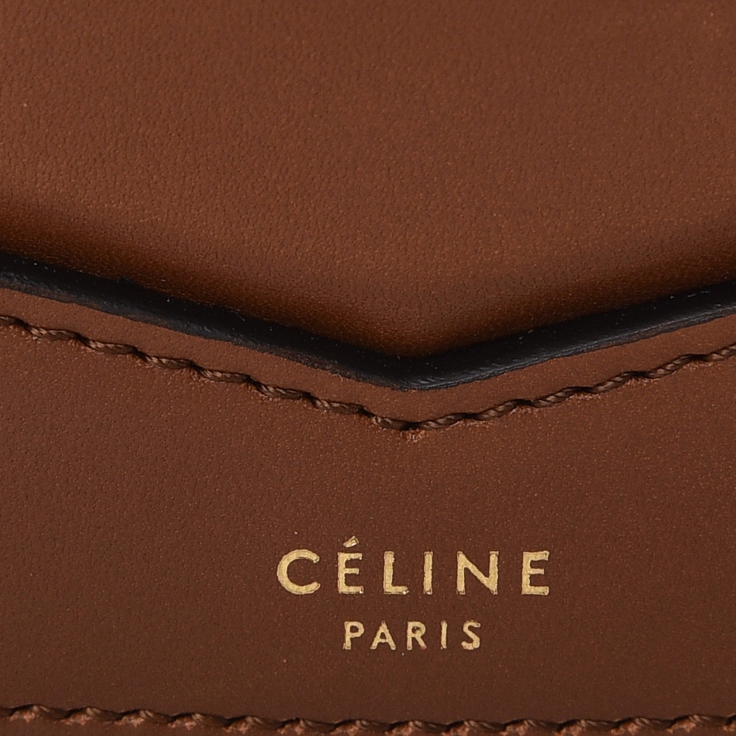Celine Supersoft Calfskin Small Trotteur Caramel 7 of 10
