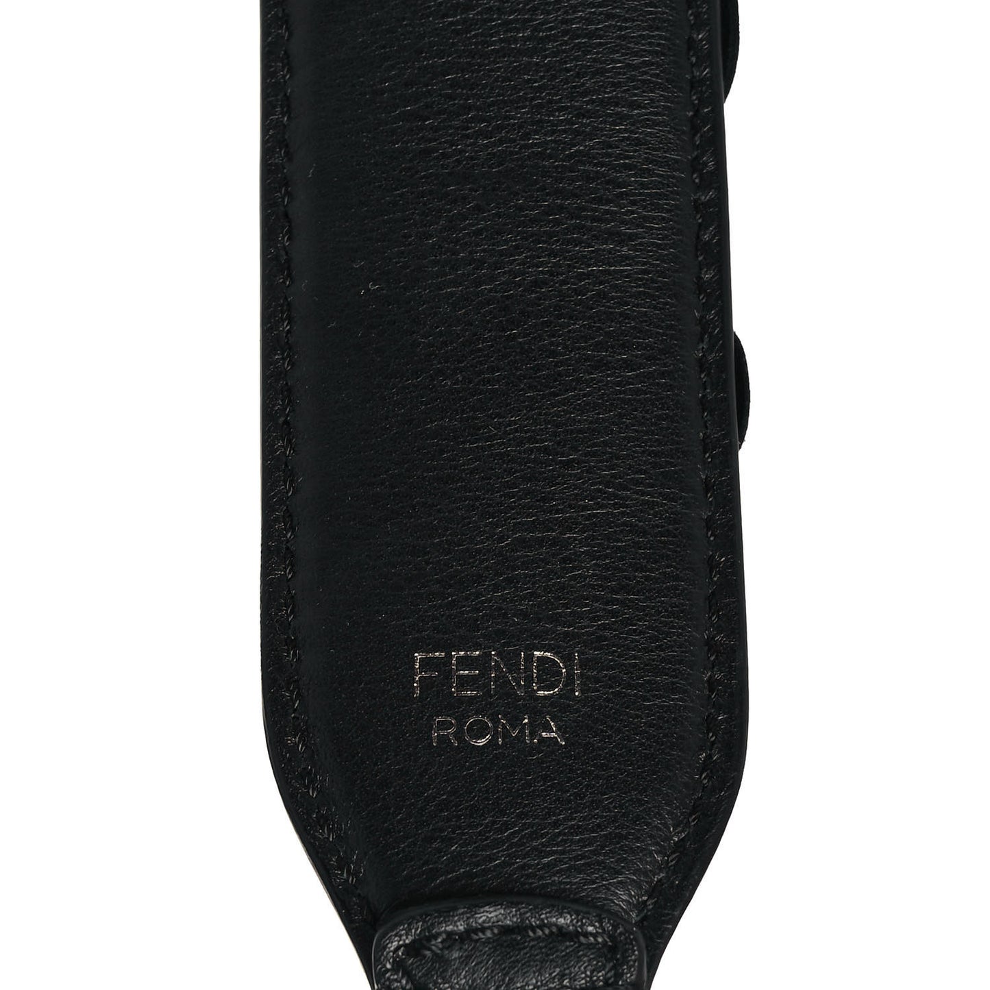 Vitello Dolce Nappa Patent Flowerland Studded Strap You Black