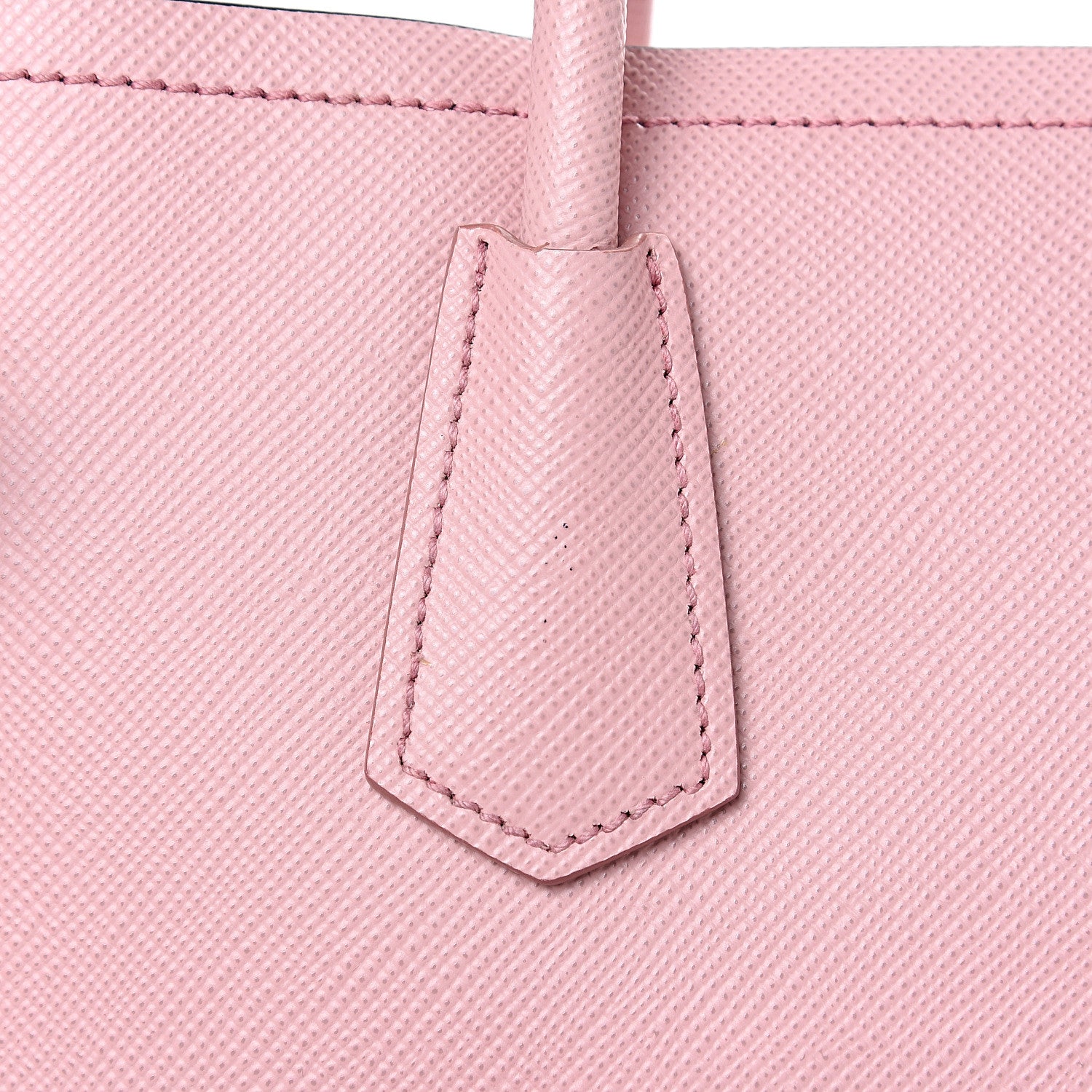 Prada Saffiano Cuir Medium Bi-Color Double Bag Pesco Baltico 9 of 9