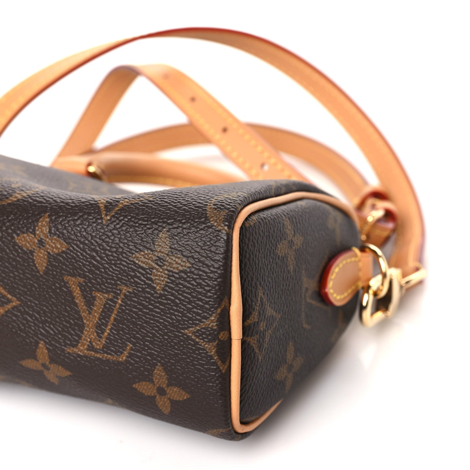 Louis Vuitton Monogram Nano Speedy Bandouliere 9 of 10
