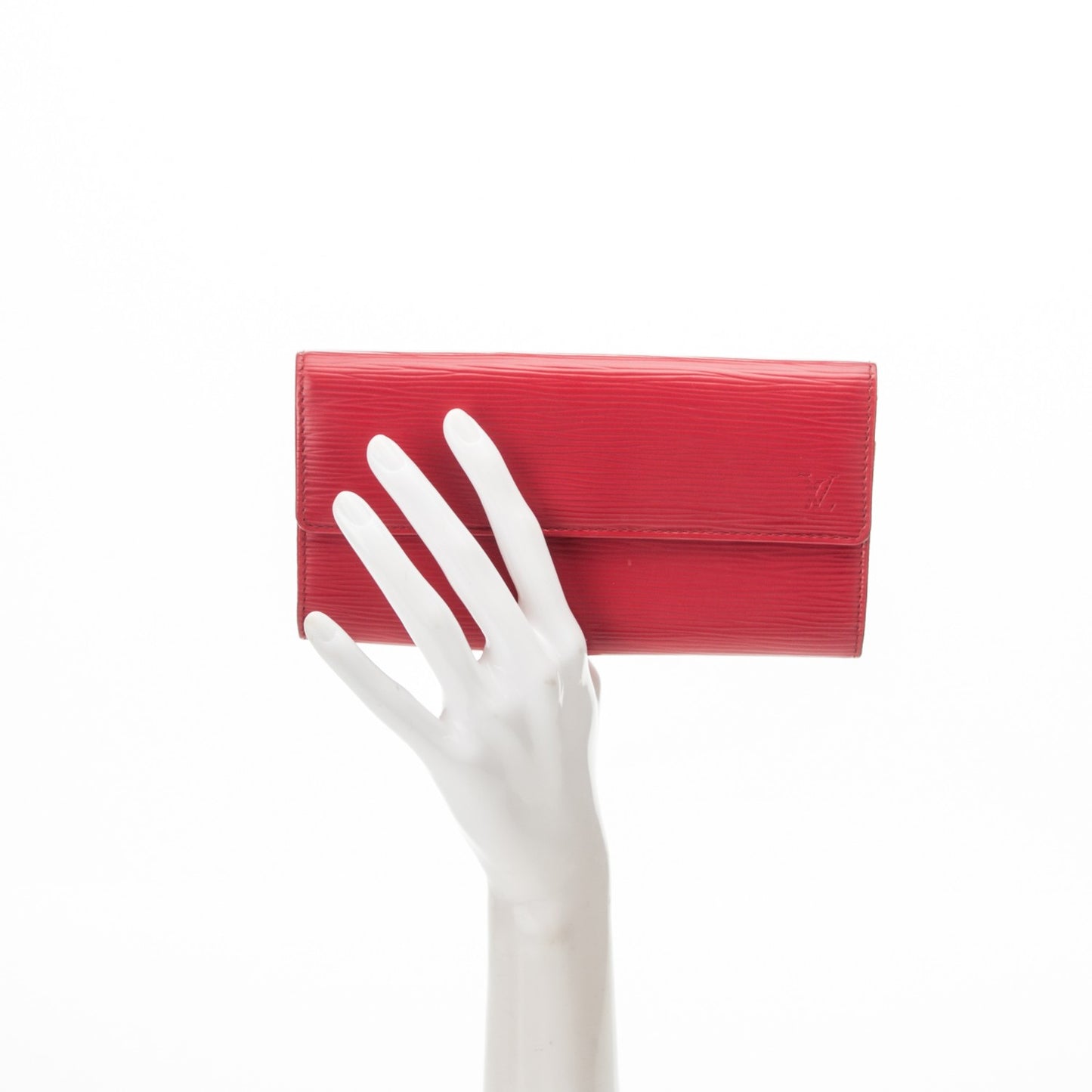 Epi Sarah Wallet Rouge