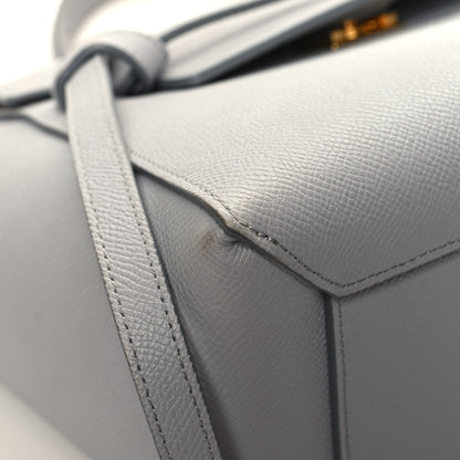 Celine Grained Calfskin Micro Belt Bag Cloud 9 of 12