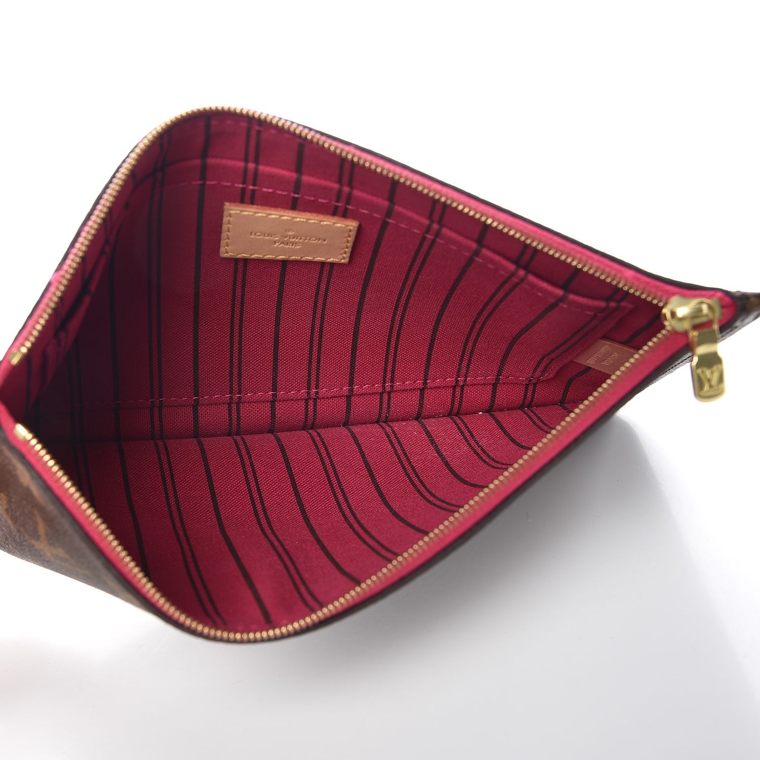 Louis Vuitton Monogram Neverfull MM GM Pochette Pivoine 5 of 9