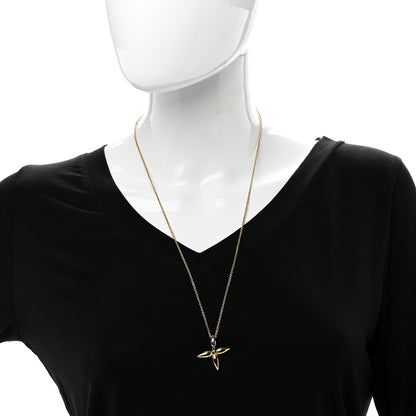 Louis Vuitton Louisette Necklace Gold Silver 2 of 6