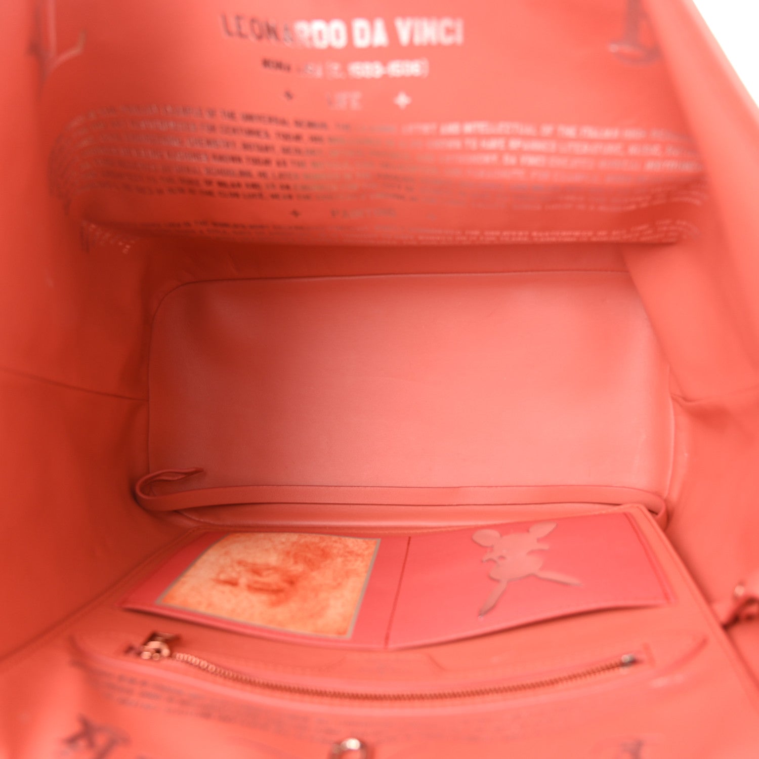 Louis Vuitton Masters Da Vinci Neverfull MM 6 of 12