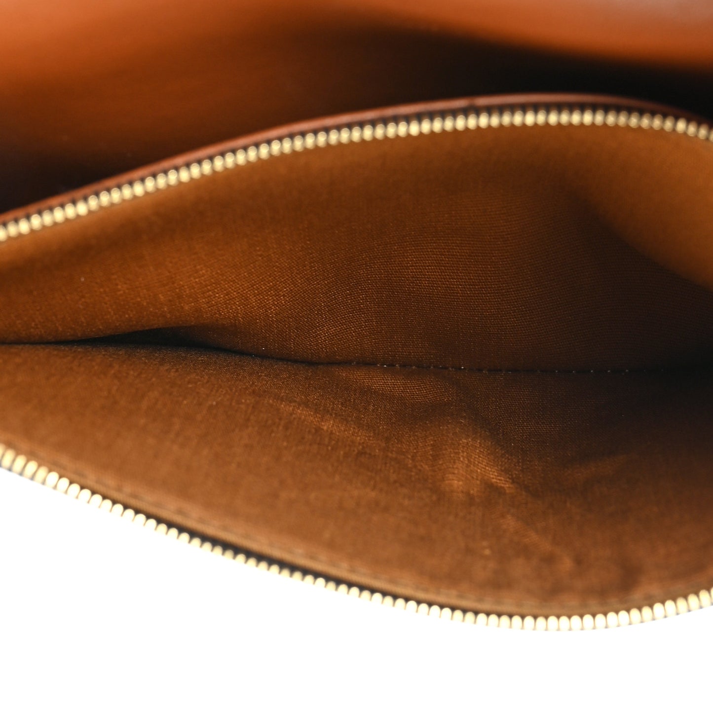 Triomphe Canvas Lambskin Wallet On Strap Tan