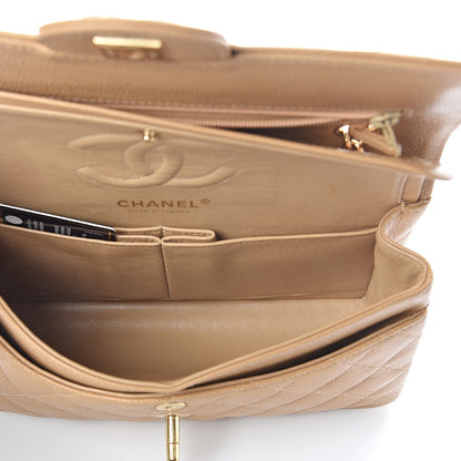 Chanel Caviar Quilted Small Double Flap Beige 5 of 11