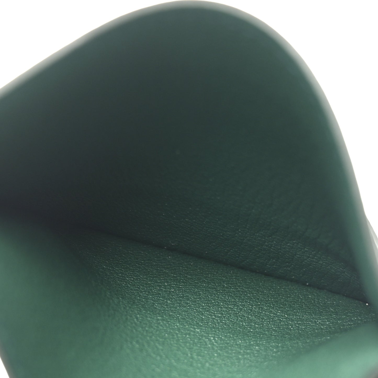 Evercolor H Sellier Card Holder Vert Moyen Vert Cypress