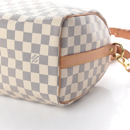 Louis Vuitton Damier Azur Speedy Bandouliere 25 8 of 9