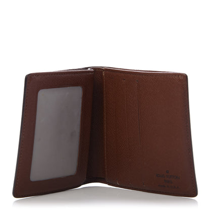 Louis Vuitton Monogram Mens Porte-Billets 3 Card Billfold Wallet 5 of 11