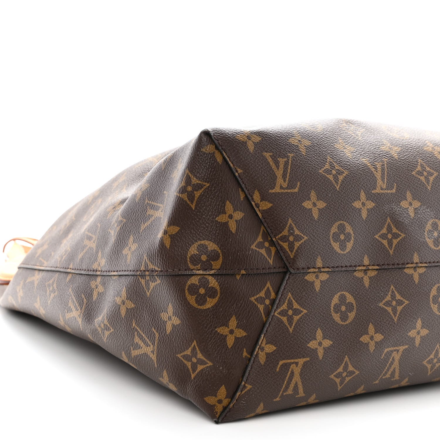 Louis Vuitton Monogram Flower Hobo Beige 10 of 14