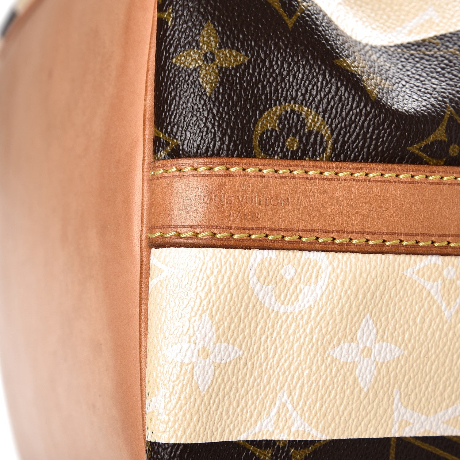 Louis Vuitton Monogram Rayures Petit Noe 6 of 17