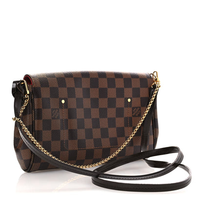 Louis Vuitton Damier Ebene Favorite MM 3 of 12