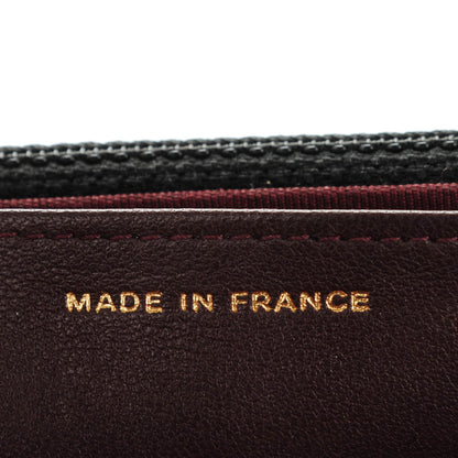 Chanel Lambskin Quilted Wallet On Chain WOC Black 7 of 9