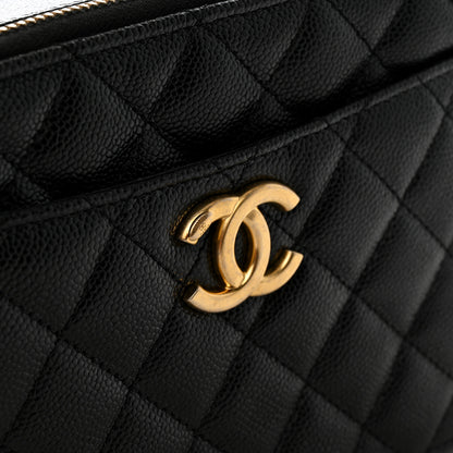 Chanel Caviar Quilted Small Pick Me Up Vanity Case Black 12 of 14