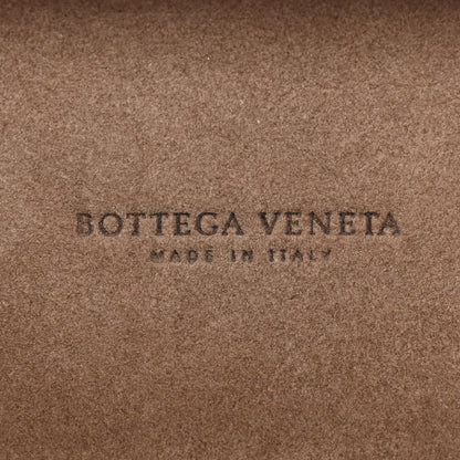 Bottega Veneta Nappa Intrecciato Chain Knot Clutch Steel 6 of 13