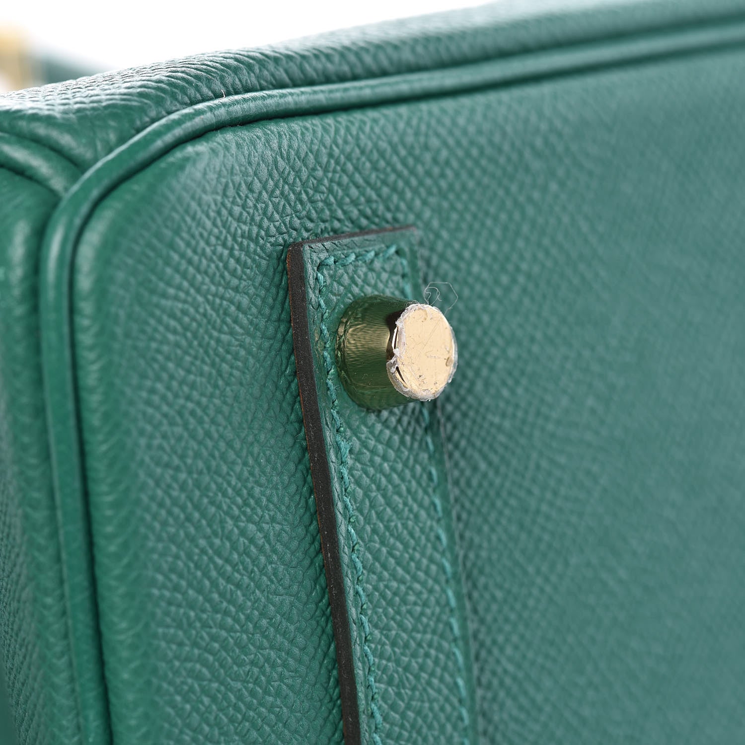 Hermes Epsom Birkin 30 Vert Vertigo 8 of 37