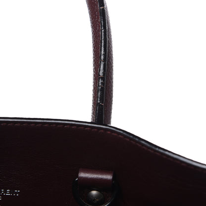 Saint Laurent Grained Calfskin Baby Sac De Jour Amaranto 14 of 14