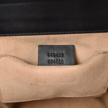 Gucci Guccissima Small Padlock Shoulder Bag Black 9 of 9