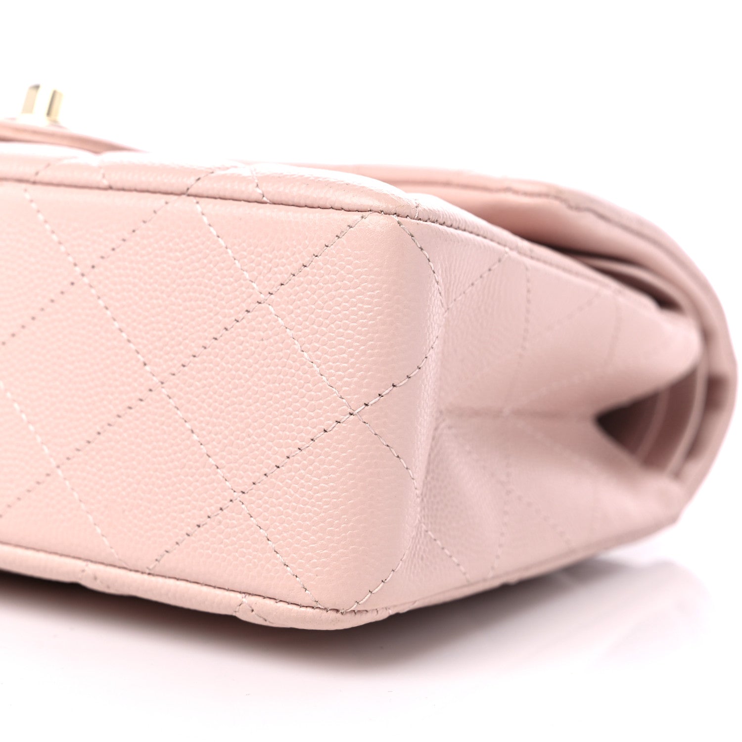 Chanel Caviar Quilted Small Double Flap Light Pink 9 of 9