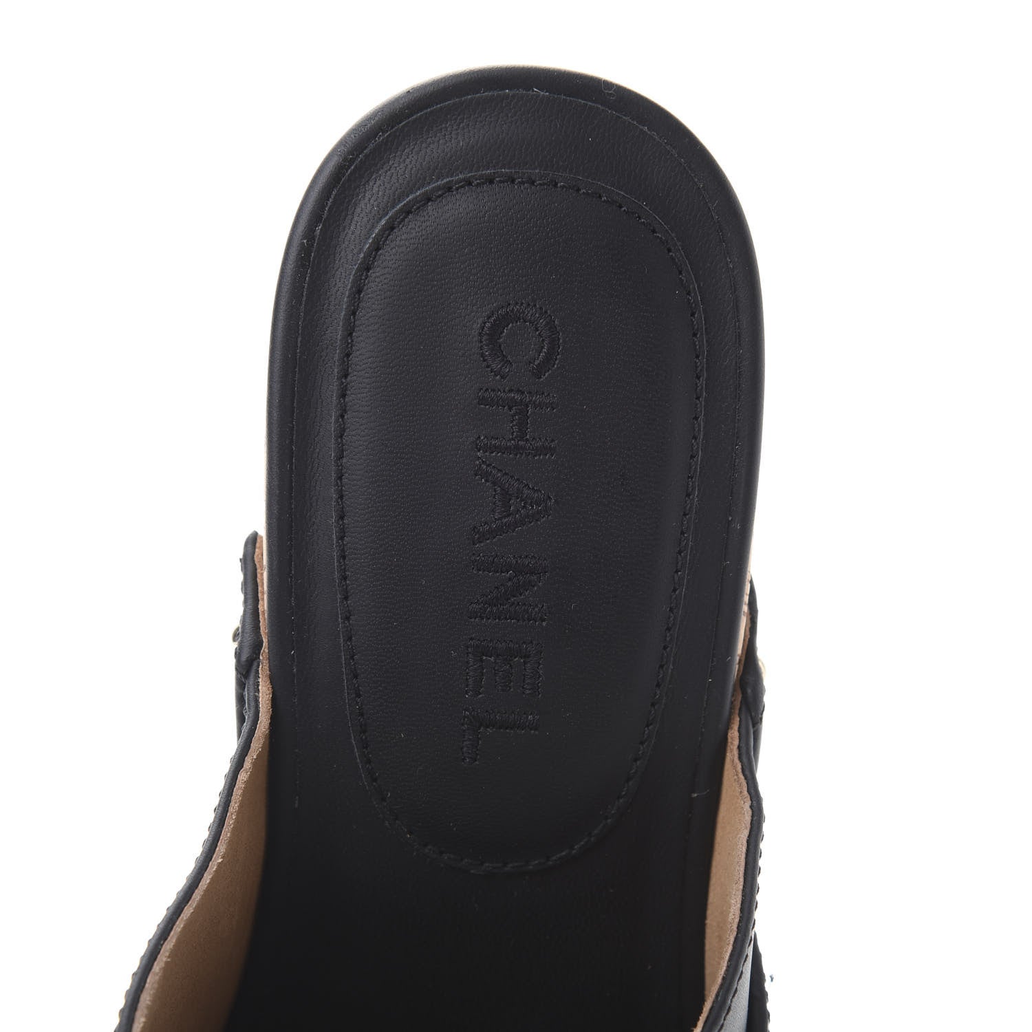 Chanel Calfskin CC Turn Lock Clogs 39 Black 6 of 9