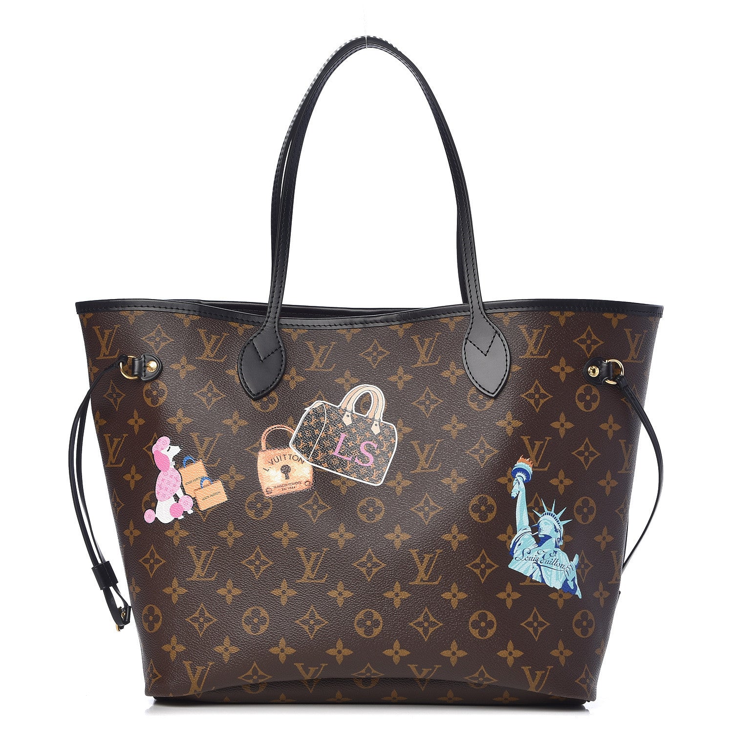 Louis Vuitton Monogram My LV World Tour Neverfull MM 1 of 11