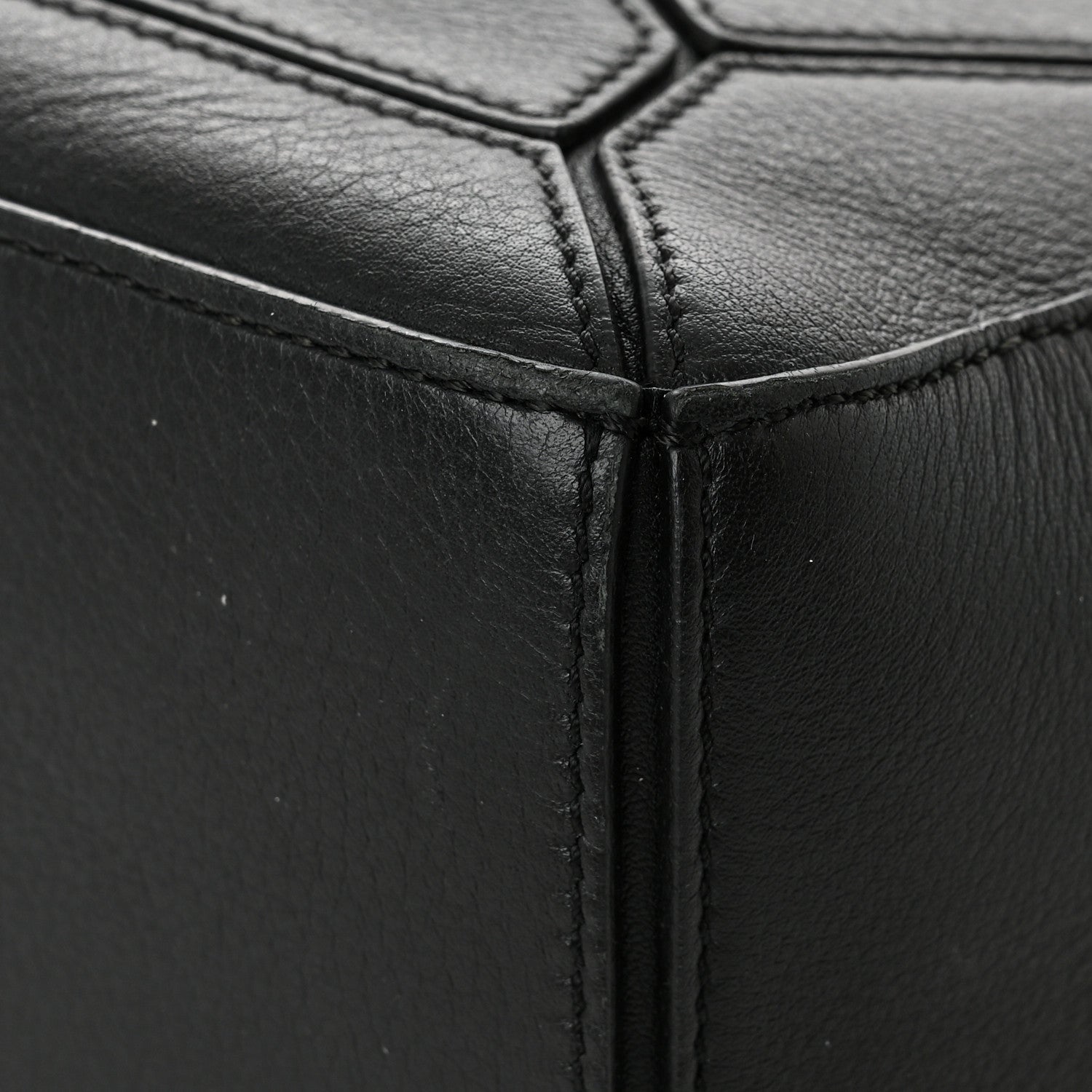 Loewe Calfskin Small Puzzle Bag Black 9 of 14