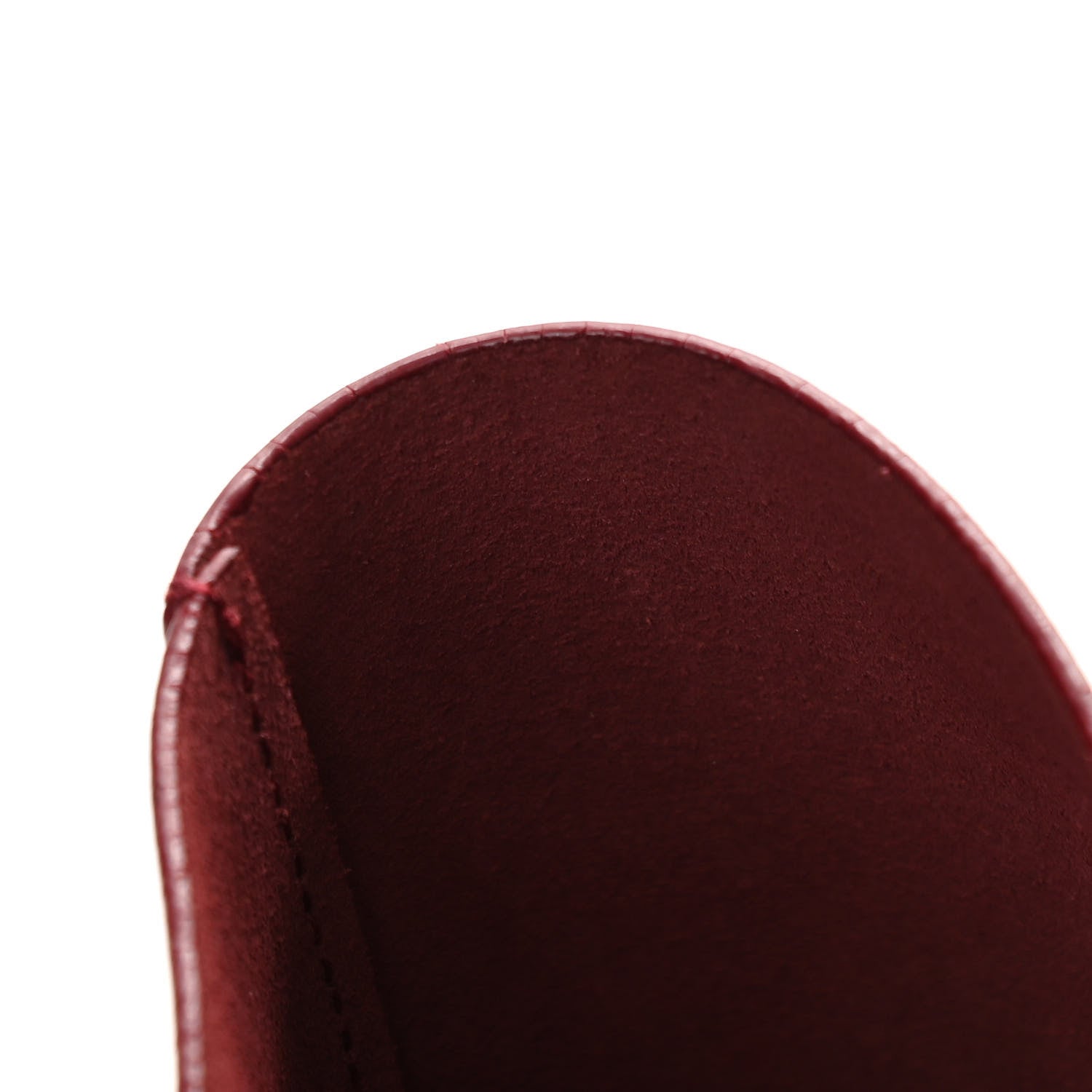 Saint Laurent Calfskin Large Shopping Tote Bordeaux 11 of 11