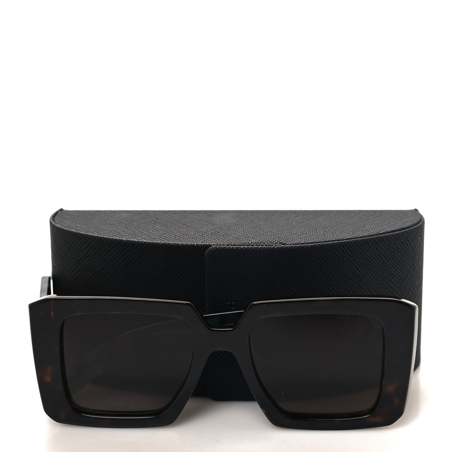 Prada Sunglasses SPR 23Y Red Tortoise 7 of 7